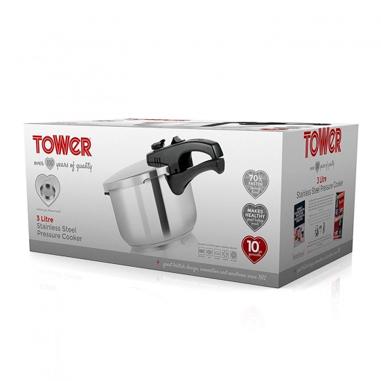 Tower pressure cooker 3 litre new arrivals